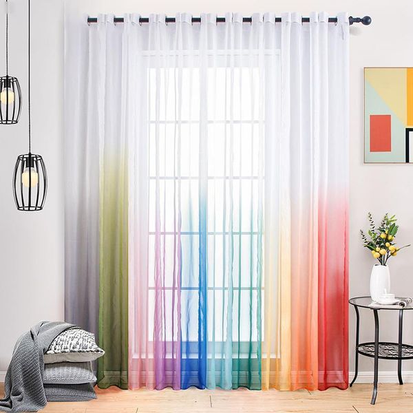 gradient tulle transparent curtains for living room bedroom kitchen sheer home decor window treatment drapes panel curtain &
gradient tulle transparent curtains for living room bedroom kitchen sheer home decor window treatment drapes panel curtain &