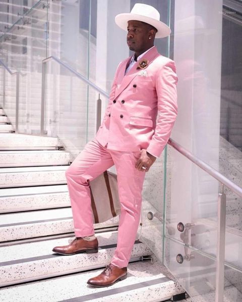 men's suits & blazers jeltoin costume homme casual pink double breasted men wedding tuxedo terno masculino slim fit blazer pant 2 piece, White;black
men's suits & blazers jeltoin costume homme casual pink double breasted men wedding tuxedo terno masculino slim fit blazer pant 2 piece, White;black