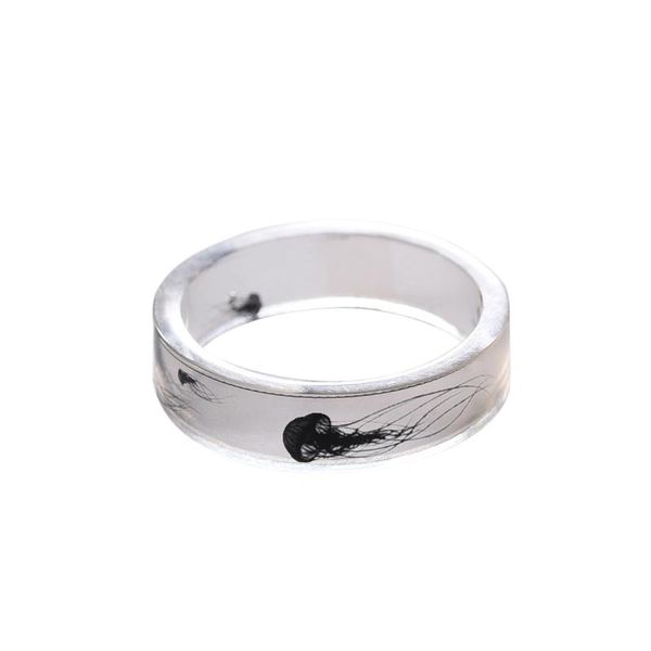 wedding rings vintage handmade resin ring jewelry with jellyfish scenery inside transparent black and white for women gift, Slivery;golden
wedding rings vintage handmade resin ring jewelry with jellyfish scenery inside transparent black and white for women gift, Slivery;golden