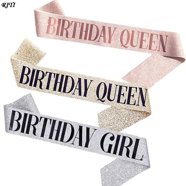 party decoration 1pc birthday queen/girl satin sash 21 shoulder strap hair accessories decorative items
party decoration 1pc birthday queen/girl satin sash 21 shoulder strap hair accessories decorative items