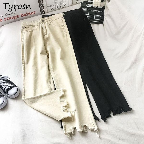 women's jeans ankle-length women solid elegant ripped fur-lined flare trousers mujer tender all-match ulzzang loose leisure retro sweet, Blue
women's jeans ankle-length women solid elegant ripped fur-lined flare trousers mujer tender all-match ulzzang loose leisure retro sweet, Blue