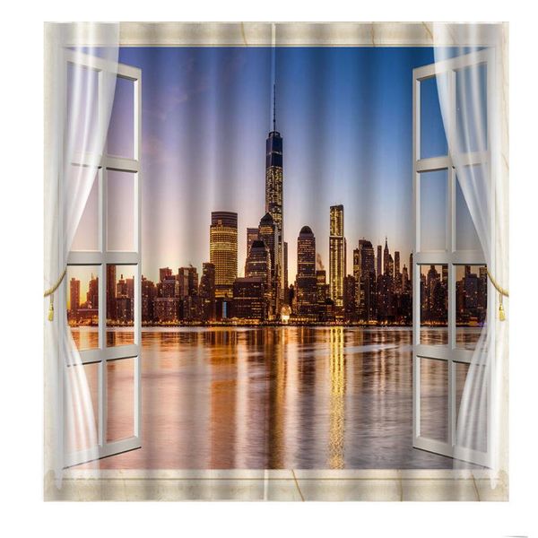 modern outside the window city night 3d curtain stereoscopic po custom for living room bedroom blackout drapes sets &
modern outside the window city night 3d curtain stereoscopic po custom for living room bedroom blackout drapes sets &