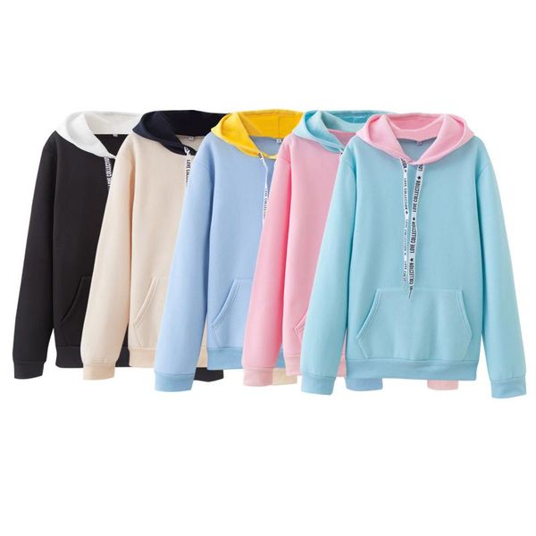 women's hoodies & sweatshirts 2021 winter solid color casual sleeve long sweatshirt sportswear, Black
women's hoodies & sweatshirts 2021 winter solid color casual sleeve long sweatshirt sportswear, Black