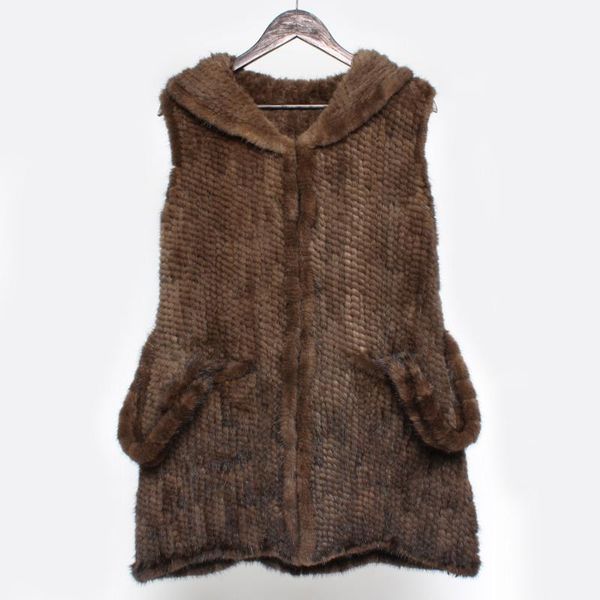 lady genuine vest coat warm knitted real hooded jacket 100%natural overcoat. custom make plus size women's & faux fur, Black
lady genuine vest coat warm knitted real hooded jacket 100%natural overcoat. custom make plus size women's & faux fur, Black