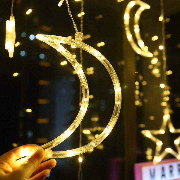 party decoration moon star lamp led string ins christmas lights festive wedding curtain neon lantern 220 v fairy
party decoration moon star lamp led string ins christmas lights festive wedding curtain neon lantern 220 v fairy
