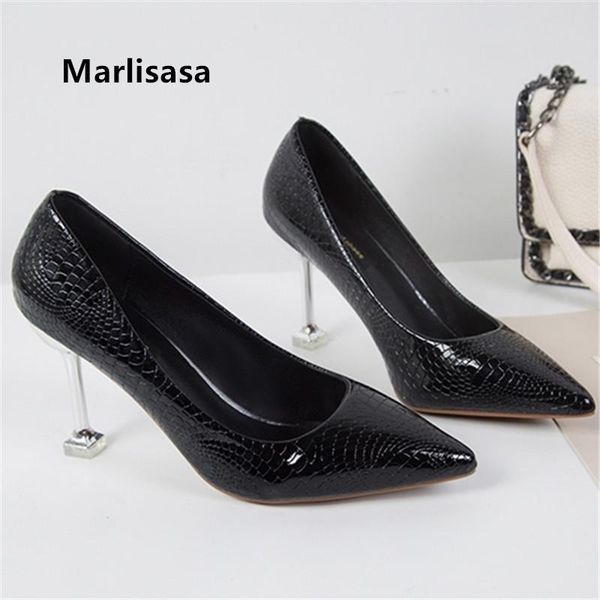 dress shoes marlisasa female fashion sweet pointed toe slip on high heel women casual wine red office stiletto party h9101, Black
dress shoes marlisasa female fashion sweet pointed toe slip on high heel women casual wine red office stiletto party h9101, Black