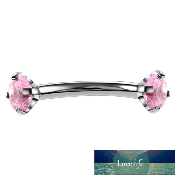 1pc new colorful stainless steel internally threaded bananabells body piercing jewelry for ear belly eyebrow lip earring, Silver
1pc new colorful stainless steel internally threaded bananabells body piercing jewelry for ear belly eyebrow lip earring, Silver