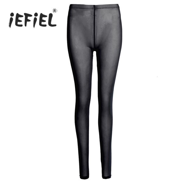 legging women lingerie see-through sheer mesh slim cut broek leggings women's clothing nightwear for dancing, Black
legging women lingerie see-through sheer mesh slim cut broek leggings women's clothing nightwear for dancing, Black