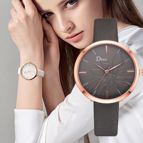 wristwatches luxury fashion lady leather belt watch flower bloom analog quartz, Slivery;brown
wristwatches luxury fashion lady leather belt watch flower bloom analog quartz, Slivery;brown