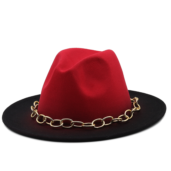 wide brim hats design fashion gradient ramp spray lacquer fedora for women colorful wool felt vintage jazz men, Blue;gray
wide brim hats design fashion gradient ramp spray lacquer fedora for women colorful wool felt vintage jazz men, Blue;gray