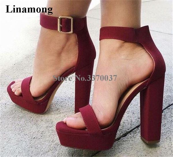 women fashion style open toe suede leather high platform chunky heel sandals ankle strap thick grey pink shoes, Black
women fashion style open toe suede leather high platform chunky heel sandals ankle strap thick grey pink shoes, Black