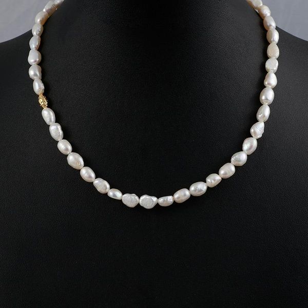 pendant necklaces european and american style simple minority design gold-plated gold bean fresh water baroque pearl lady necklace clavicle, Silver
pendant necklaces european and american style simple minority design gold-plated gold bean fresh water baroque pearl lady necklace clavicle, Silver
