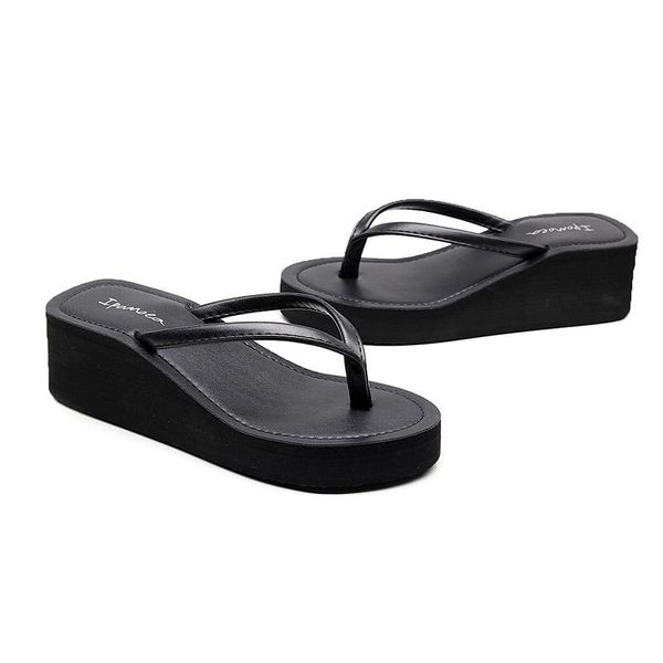 sandals high-heeled women's anti-slip slipper, beach shoes with thick soles, summer outdoor fashion, on the waterfront, ro0m, Black
sandals high-heeled women's anti-slip slipper, beach shoes with thick soles, summer outdoor fashion, on the waterfront, ro0m, Black