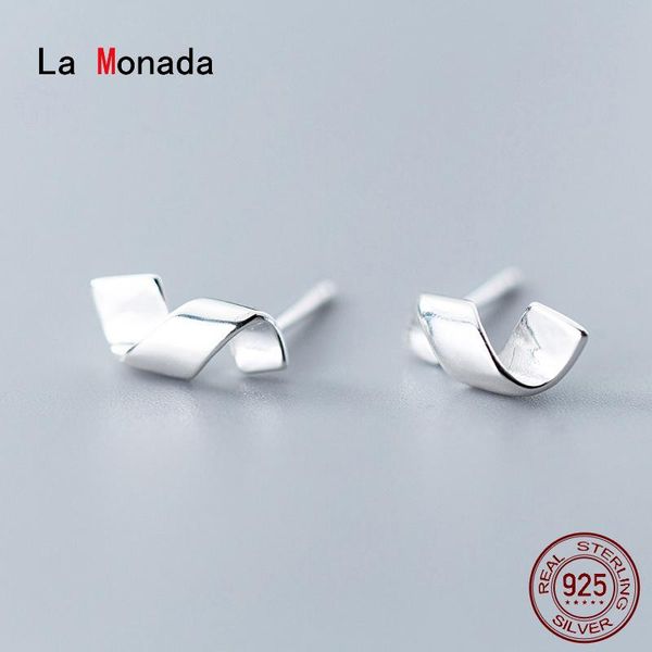 stud la monada wave women earrings korean 925 sterling silver for jewelry designer women's stylish, Golden;silver
stud la monada wave women earrings korean 925 sterling silver for jewelry designer women's stylish, Golden;silver