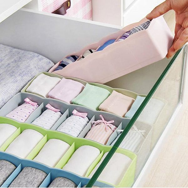 storage bags 5 cells plastic organizer box tie bra socks drawer cosmetic divider tidy
storage bags 5 cells plastic organizer box tie bra socks drawer cosmetic divider tidy