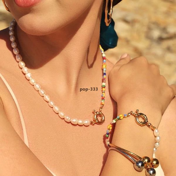 2021 jewelry pearl rice bead fishing line bohemian style hand woven necklace wholesale give a valentine's day gift to your girlfriend, Red;brown
2021 jewelry pearl rice bead fishing line bohemian style hand woven necklace wholesale give a valentine's day gift to your girlfriend, Red;brown