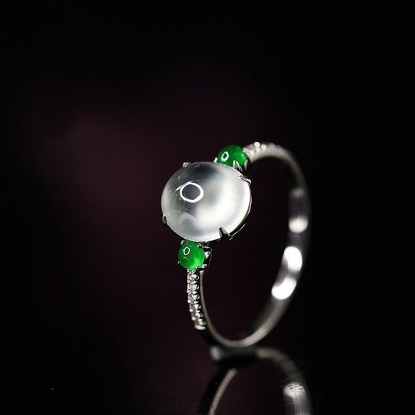 original design egg noodles natural chalcedony opening adjustable bohemian light luxury charm women's brand silver jewelry cluster ring, Golden;silver
original design egg noodles natural chalcedony opening adjustable bohemian light luxury charm women's brand silver jewelry cluster ring, Golden;silver