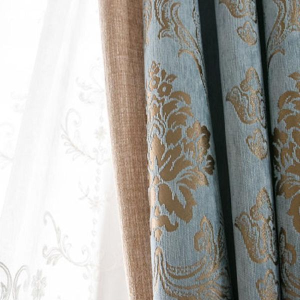 curtain & drapes european style curtains for living dining room bedroom american nordic chenille jacquard finished product customization
curtain & drapes european style curtains for living dining room bedroom american nordic chenille jacquard finished product customization