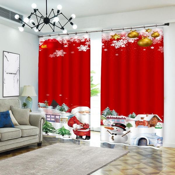 curtain & drapes babson santa claus high precision shading personalized 3d digital printing diy po christmas
curtain & drapes babson santa claus high precision shading personalized 3d digital printing diy po christmas
