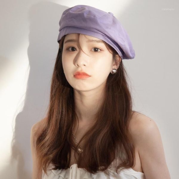 berets foux beret hats summer women thin pure color adjustable rope casquette octagonal baker boy painter hat sboy caps brimless, Blue;gray
berets foux beret hats summer women thin pure color adjustable rope casquette octagonal baker boy painter hat sboy caps brimless, Blue;gray