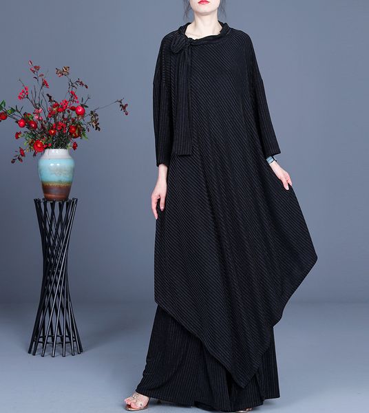 summer plus size fashion silk solid stripe irregular + waist wide leg pants suit 210421, White
summer plus size fashion silk solid stripe irregular + waist wide leg pants suit 210421, White
