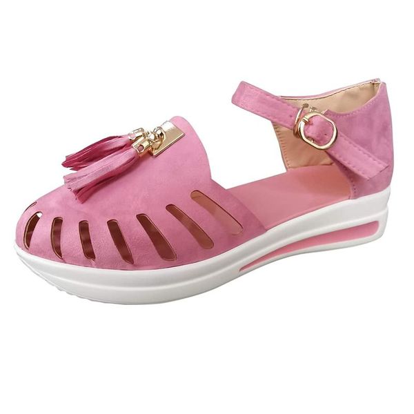 sandals summer women platform ankle strap wedges shoes women's sandal hollow out roman sandalias mujer chaussure femme, Black
sandals summer women platform ankle strap wedges shoes women's sandal hollow out roman sandalias mujer chaussure femme, Black