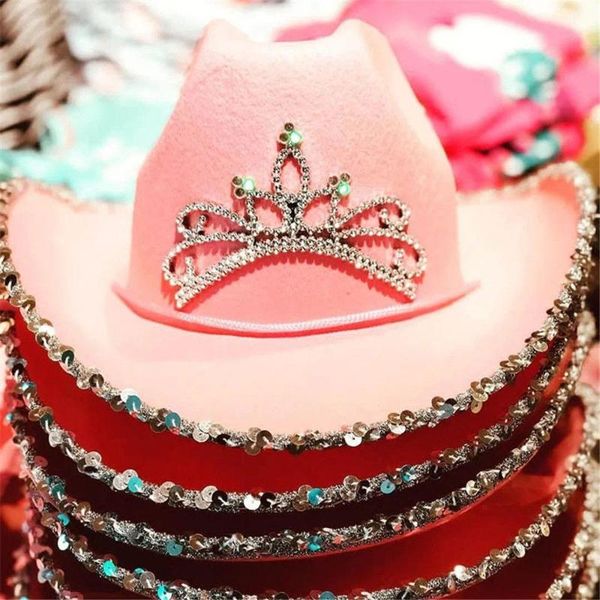 wide brim hats pink crown cowgirl sun cap beach western casual cowboy hat costume accessories party dress up, Blue;gray
wide brim hats pink crown cowgirl sun cap beach western casual cowboy hat costume accessories party dress up, Blue;gray
