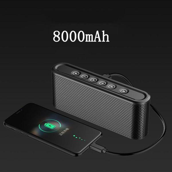 8000mah power bank portable bluetooth speaker wireless bass stereo surround sound subwoofer usb radio music center speakers
8000mah power bank portable bluetooth speaker wireless bass stereo surround sound subwoofer usb radio music center speakers