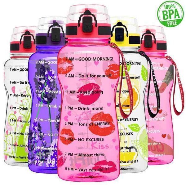 quifit 2l 1.3l 450ml half gallon tritan sports water bottle with locking flip-flop lid fruit infuser net clear drinking bottles 210908
quifit 2l 1.3l 450ml half gallon tritan sports water bottle with locking flip-flop lid fruit infuser net clear drinking bottles 210908