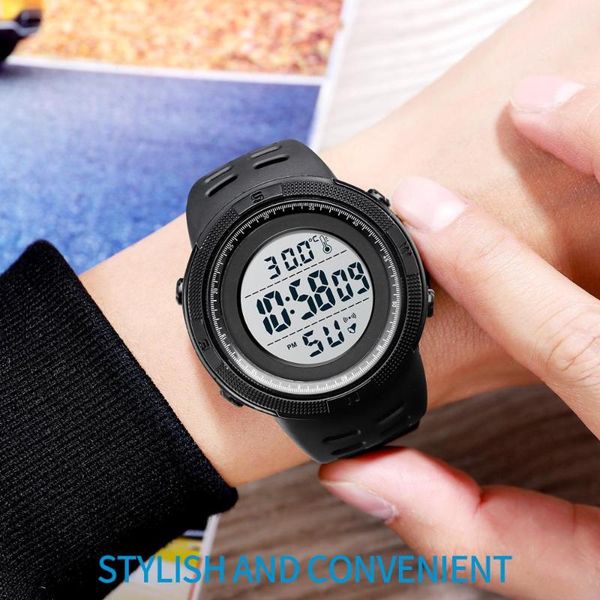 temperature men's watch digital display waterproof alarm clock chronograph luminous male sport black zegarek 1681 wristwatches, Slivery;brown
temperature men's watch digital display waterproof alarm clock chronograph luminous male sport black zegarek 1681 wristwatches, Slivery;brown