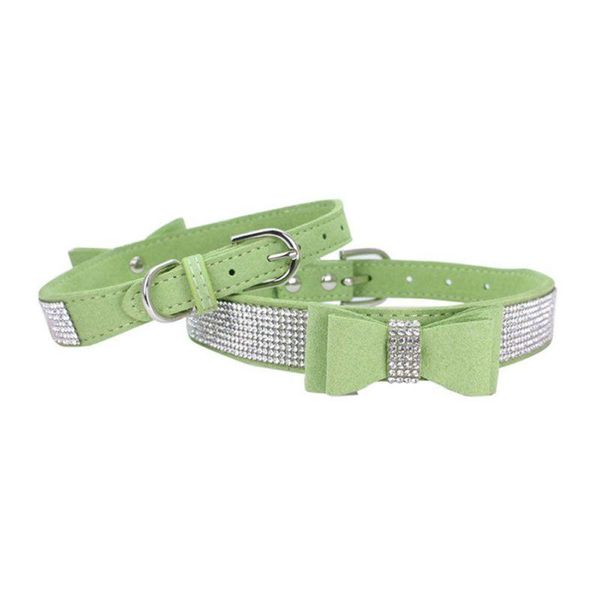 dog collars & leashes full rhinestone collar bling soft seude leather padded bow knot for small medium breeds suppliers puppy cat pet
dog collars & leashes full rhinestone collar bling soft seude leather padded bow knot for small medium breeds suppliers puppy cat pet