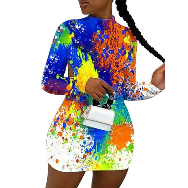 women backless tie dye print sheath mini dress female fashion long sleeve bodycon autumn spring short dresses 2021 casual, Black;gray
women backless tie dye print sheath mini dress female fashion long sleeve bodycon autumn spring short dresses 2021 casual, Black;gray
