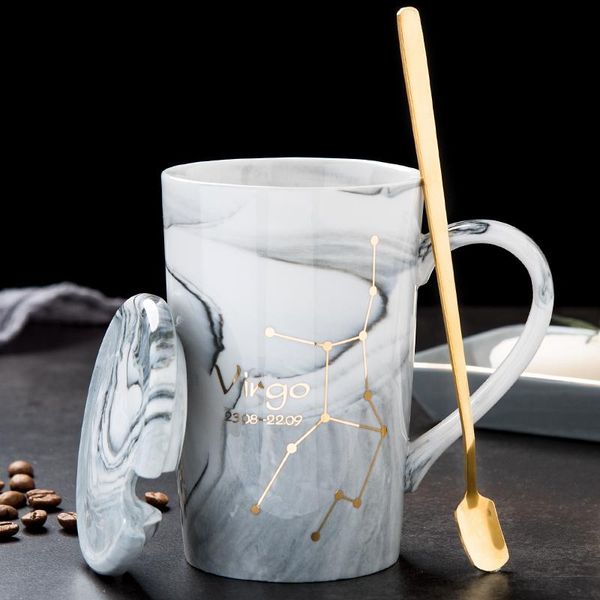 nordic creative ceramic cup twelve constellations mug with cover spoon lovers coffee household water mugs
nordic creative ceramic cup twelve constellations mug with cover spoon lovers coffee household water mugs