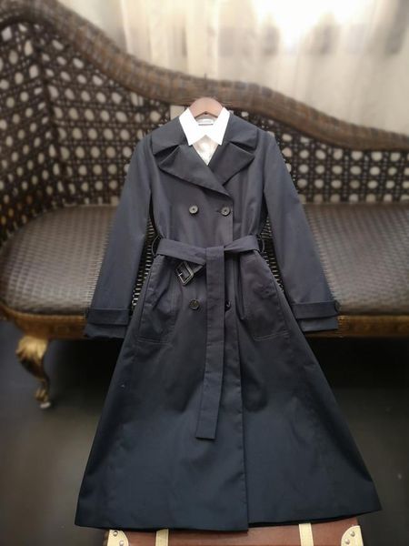 women's trench coats women coat 2021 arrival spring female medium length 100% cotton slim waterproof outerwear, Tan;black
women's trench coats women coat 2021 arrival spring female medium length 100% cotton slim waterproof outerwear, Tan;black