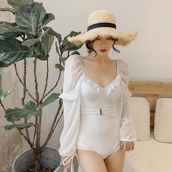 one piece swimsuit long sleeve backless push up swimwear women ruffle monokini bandage bodysuit bathing suit korea one-piece suits
one piece swimsuit long sleeve backless push up swimwear women ruffle monokini bandage bodysuit bathing suit korea one-piece suits