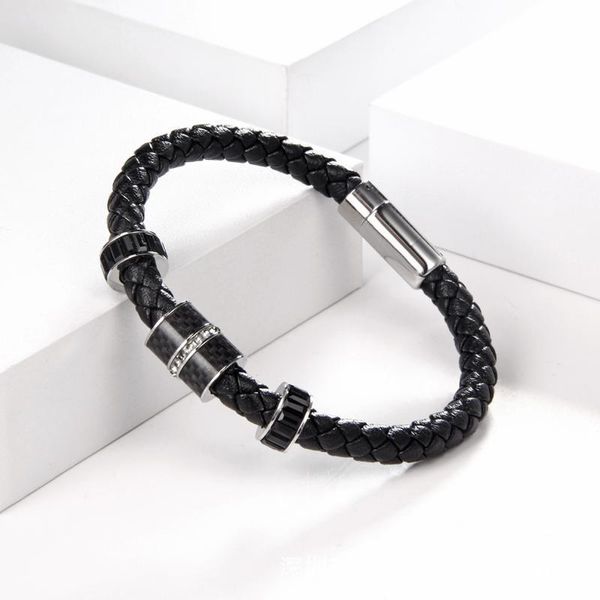 bangle vintage stainless steel black man bracelets on hand leather genuine fashion punk rock bracelet men's bangles jewelry friend gift
bangle vintage stainless steel black man bracelets on hand leather genuine fashion punk rock bracelet men's bangles jewelry friend gift