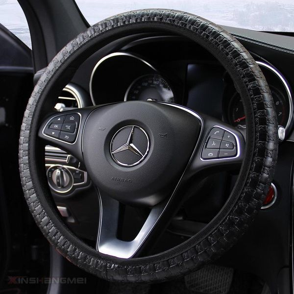 steering wheel covers woven leather elastic without inner ring car cover comfortable absorptian installing easily car-styling
steering wheel covers woven leather elastic without inner ring car cover comfortable absorptian installing easily car-styling