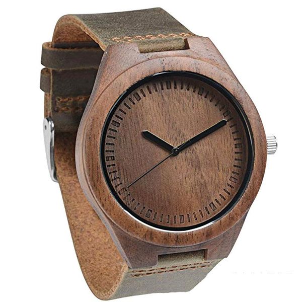 wristwatches luxury wood men watch leather strap stylish wooden timepieces chronograph quartz watches relogio masculinoood reloj, Slivery;brown
wristwatches luxury wood men watch leather strap stylish wooden timepieces chronograph quartz watches relogio masculinoood reloj, Slivery;brown