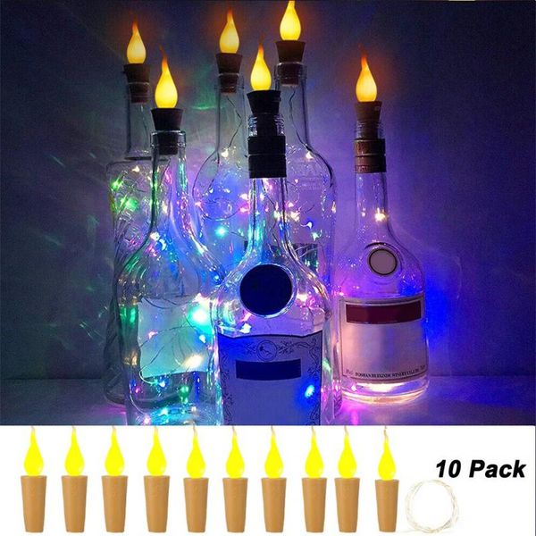 strings 10pcs copper wire lamp candle wine bottle lights battery powered led string light for diy party christmas wedding decoration
strings 10pcs copper wire lamp candle wine bottle lights battery powered led string light for diy party christmas wedding decoration