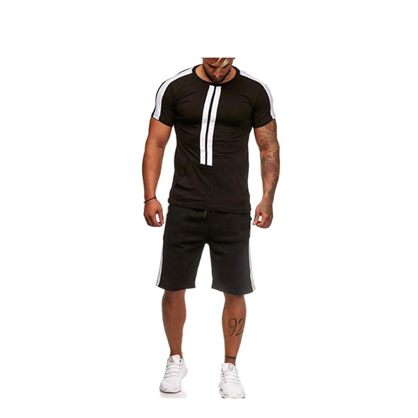summer fashion leisure brand men's set tracksuit sportswear track suits male sweatsuit short sleeves t shirt 2 piece t-shirts, White;black
summer fashion leisure brand men's set tracksuit sportswear track suits male sweatsuit short sleeves t shirt 2 piece t-shirts, White;black