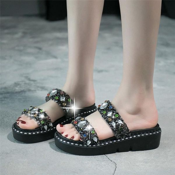dress shoes women summer ladies crystal wedges sandals slipper casual peep toe indoor outdoor fashion style for, Black
dress shoes women summer ladies crystal wedges sandals slipper casual peep toe indoor outdoor fashion style for, Black