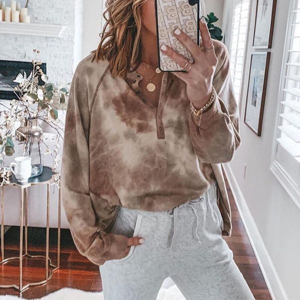 women's hoodies & sweatshirts autumn women shirts tie dye vintage casual pullover lady buttoned o-neck patchwork sleeve no hooded pullo, Black
women's hoodies & sweatshirts autumn women shirts tie dye vintage casual pullover lady buttoned o-neck patchwork sleeve no hooded pullo, Black