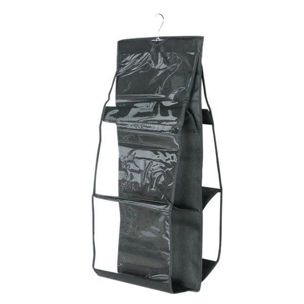 convenient practical 6 pocket folding hanging large clear dust storage bag boxes & bins
convenient practical 6 pocket folding hanging large clear dust storage bag boxes & bins
