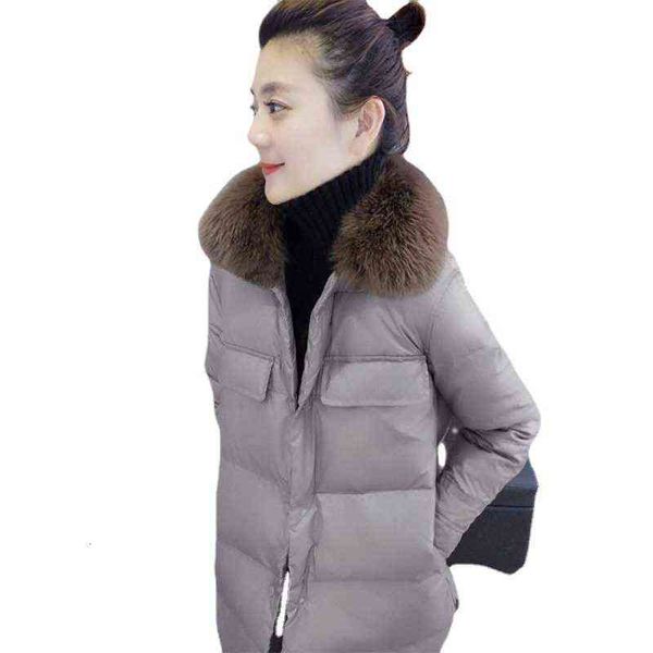 winter clothes 2021 european fashion light and thin large wool collar down et women slim, Black
winter clothes 2021 european fashion light and thin large wool collar down et women slim, Black