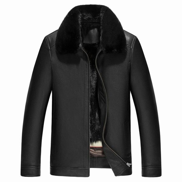 men's leather & faux gours winter genuine jackets for men fashion black real sheepskin long coat with natural lining warm gsjf2068
men's leather & faux gours winter genuine jackets for men fashion black real sheepskin long coat with natural lining warm gsjf2068