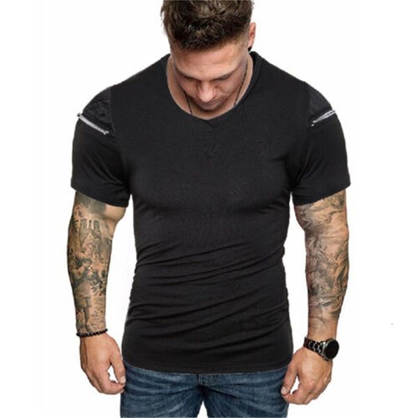 fit fashion men's casual short sleeve slim muscle bodybuilding t-shirt tee, White;black
fit fashion men's casual short sleeve slim muscle bodybuilding t-shirt tee, White;black