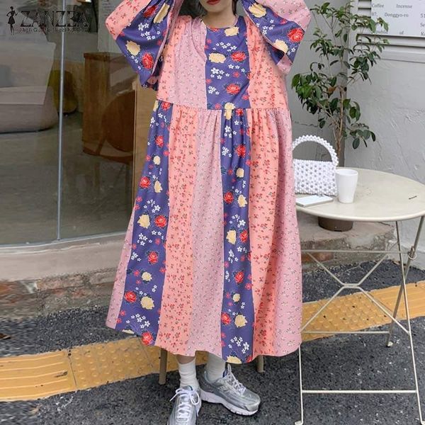 casual dresses long sleeve patchwork midi vestidos robe bohemian printed dress loose buttons women summer sundress s-5xl, Black;gray
casual dresses long sleeve patchwork midi vestidos robe bohemian printed dress loose buttons women summer sundress s-5xl, Black;gray