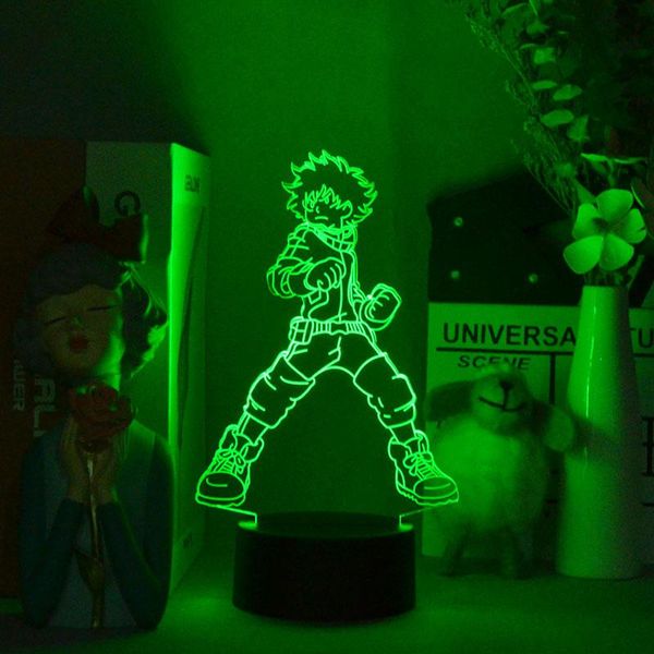 night lights 3d visual lamp izuku midoriya kids bedroom nightlight led touch sensor anime my hero academia figure deku light
night lights 3d visual lamp izuku midoriya kids bedroom nightlight led touch sensor anime my hero academia figure deku light