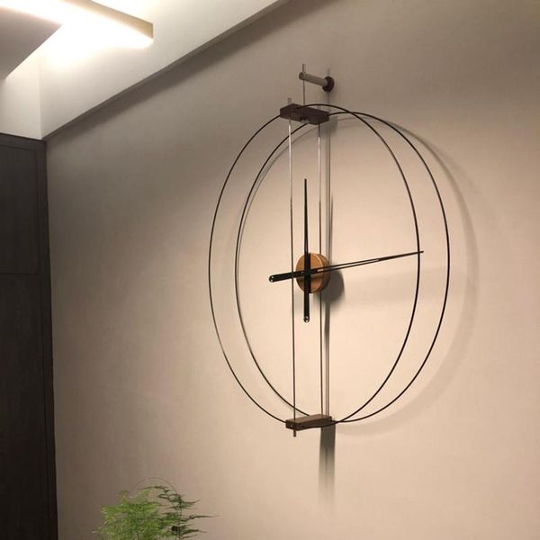 spain simple modern home art clock creative light luxury wall minimalist personality living room clocks
spain simple modern home art clock creative light luxury wall minimalist personality living room clocks