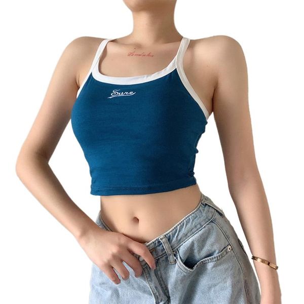 women's tanks & camis cami crop soft breathable sleeveless cross back letter embroidered camisole, White
women's tanks & camis cami crop soft breathable sleeveless cross back letter embroidered camisole, White